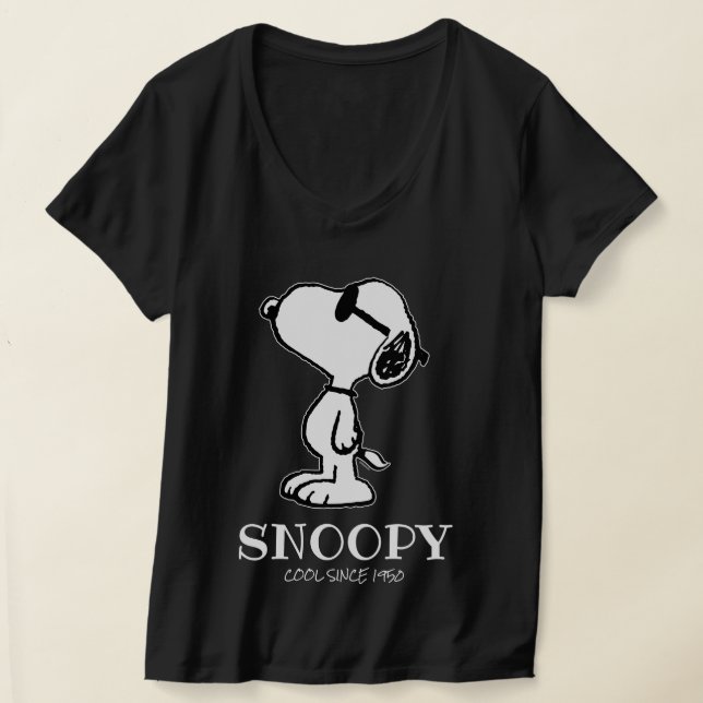 Peanuts | Snoopy Sunglasses Ponder T-Shirt (Laydown)