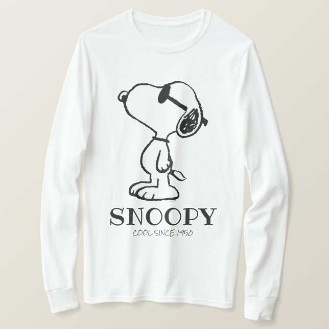 Peanuts | Snoopy Sunglasses Ponder T-Shirt (Design Front)