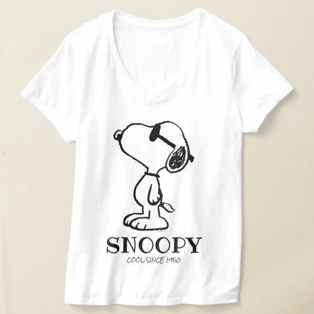 Peanuts | Snoopy Sunglasses Ponder T-Shirt (Laydown)