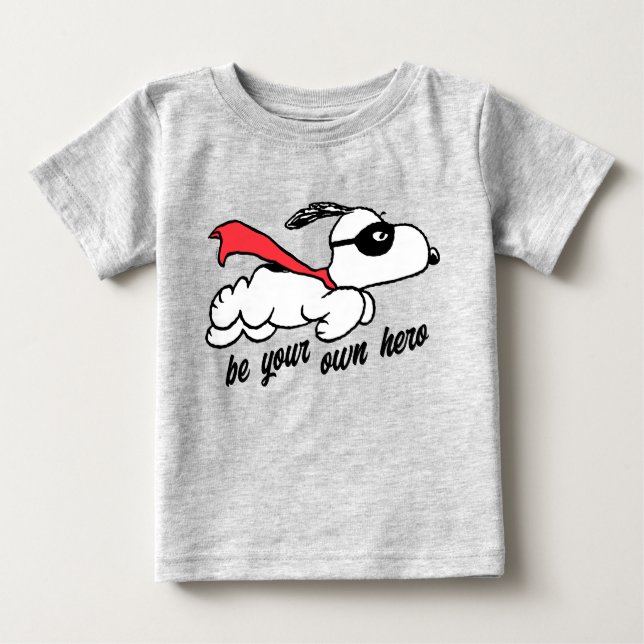 Peanuts | Snoopy Super Hero Baby T-Shirt (Front)