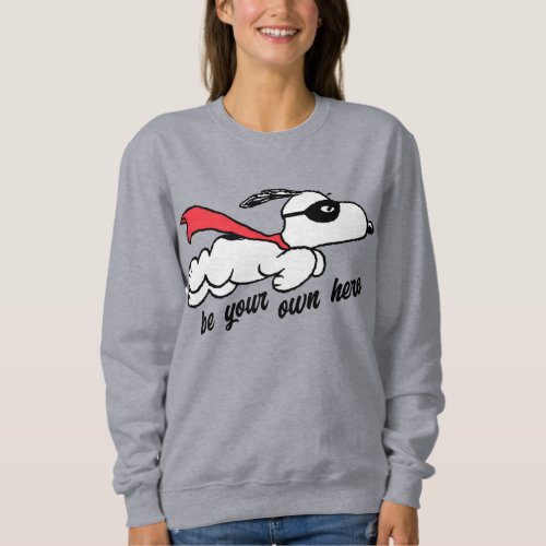 Peanuts  Snoopy Super Hero Sweatshirt