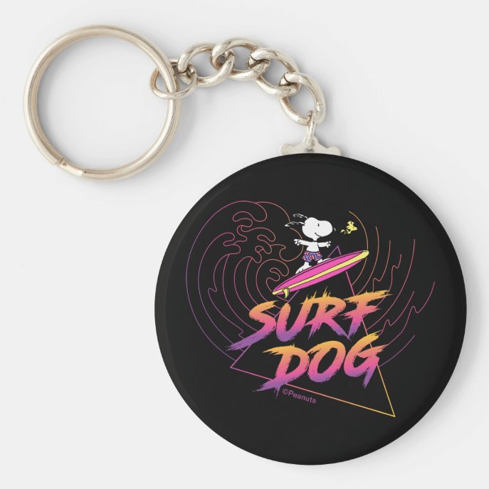 Peanuts | Snoopy Surf Dog Keychain