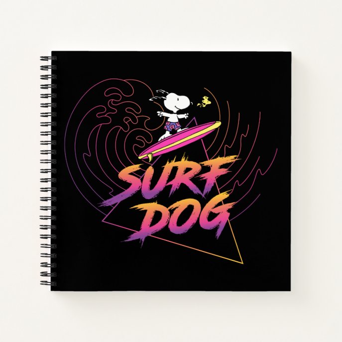 Peanuts | Snoopy Surf Dog Notebook