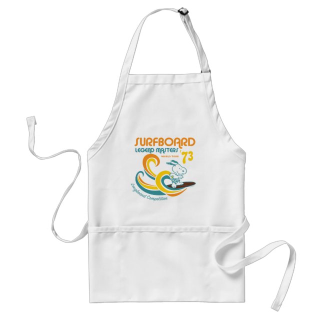 Peanuts | Snoopy Surfboard Longboard Competition Adult Apron (Front)