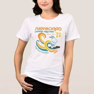 Peanuts | Snoopy Surfboard Longboard Competition Tri-Blend Shirt