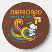 Peanuts | Snoopy Surfboard Longboard Competition Wireless Charger (Front)