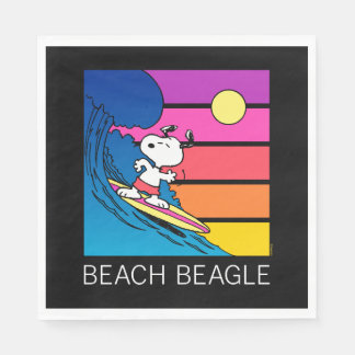 Peanuts | Snoopy Surfing Napkins