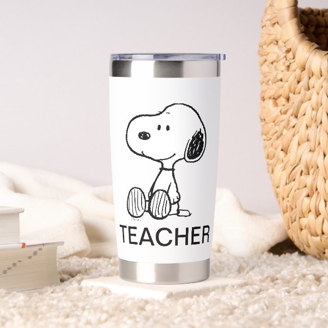 PEANUTS | Snoopy Teacher Insulated Tumbler (Living Room)