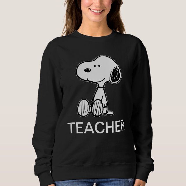 PEANUTS | Snoopy Teacher Sweatshirt (Front)
