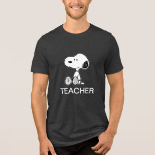 PEANUTS Snoopy Teacher Tri-Blend Shirt