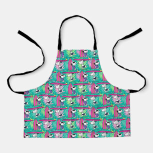 Peanuts Snoopy Teal Surf Pattern Apron