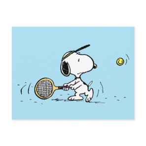 Peanuts | Snoopy Tennis Player Postcard