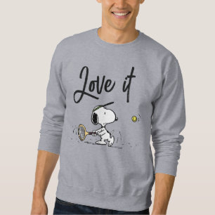 Peanuts Snoopy Tennis Player Sweatshirt