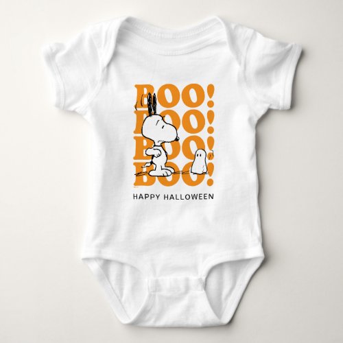 Peanuts  Snoopy  the Boos Baby Bodysuit