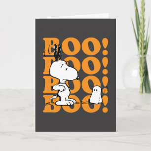 Peanuts   Snoopy & the Boos Holiday Card
