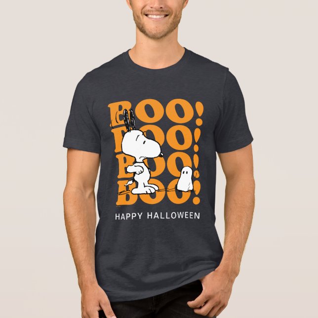 Peanuts | Snoopy & the Boos Tri-Blend Shirt (Front)