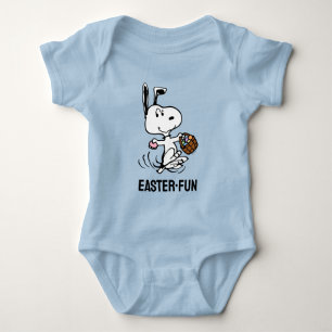 Peanuts Snoopy the Easter Beagle Baby Bodysuit