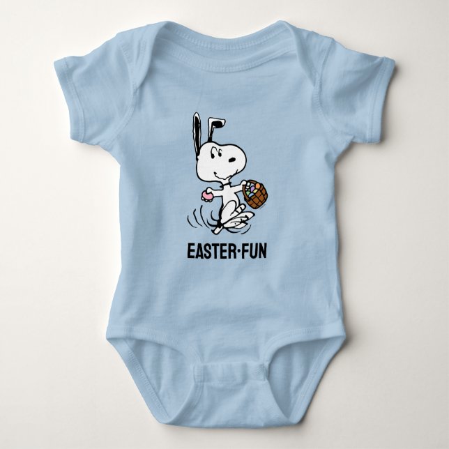 Peanuts | Snoopy the Easter Beagle Baby Bodysuit (Front)