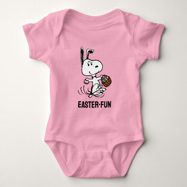 Peanuts | Snoopy the Easter Beagle Baby Bodysuit (Front)
