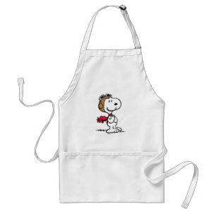 Peanuts Snoopy The Flying Ace Adult Apron