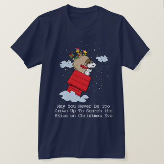 Peanuts | Snoopy the Flying Ace at Christmas T-Shirt