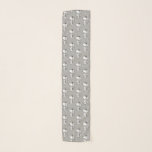 Peanuts | Snoopy the Flying Ace BW Scarf<br><div class="desc">This cute Peanuts design features Snoopy as the World War I flying ace reading to take on the Red Baron of Germany.</div>