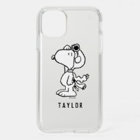 Peanuts | Snoopy the Flying Ace BW Speck iPhone 11 Case