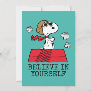 Peanuts   Snoopy the Flying Ace Card