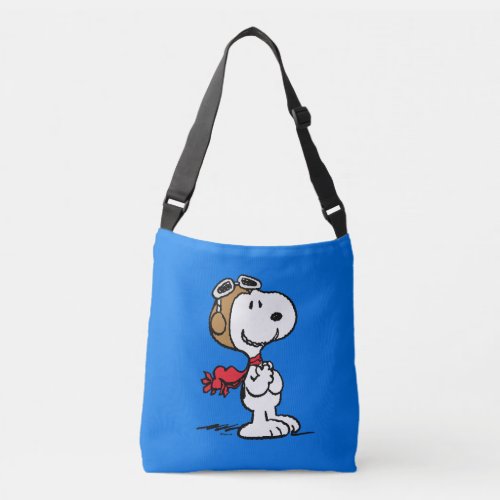 Peanuts  Snoopy The Flying Ace Crossbody Bag