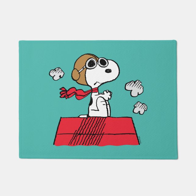 Peanuts | Snoopy the Flying Ace Doormat (Front)