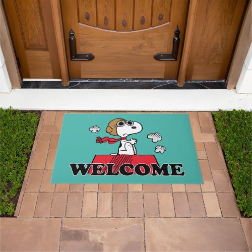 Peanuts  Snoopy the Flying Ace Doormat