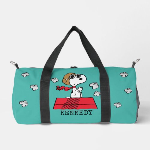 Peanuts  Snoopy the Flying Ace Duffle Bag