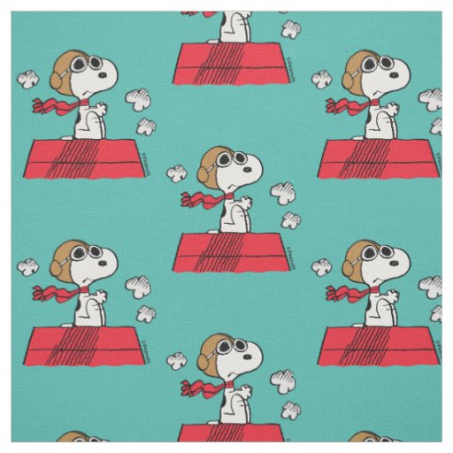Peanuts | Snoopy the Flying Ace Fabric