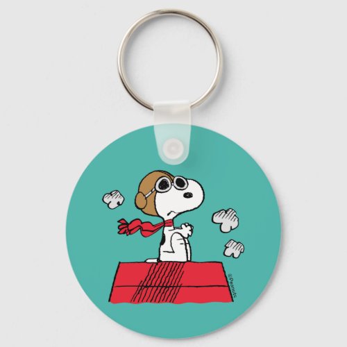 Peanuts  Snoopy the Flying Ace Keychain