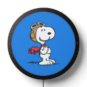 Peanuts | Snoopy The Flying Ace LED Sign (Lights Off)