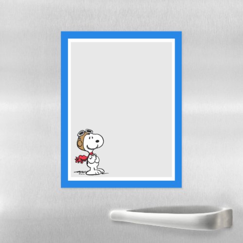 Peanuts  Snoopy The Flying Ace Magnetic Dry Erase Sheet