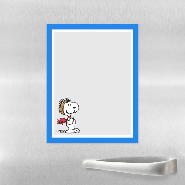 Peanuts | Snoopy The Flying Ace Magnetic Dry Erase Sheet (In Situ)