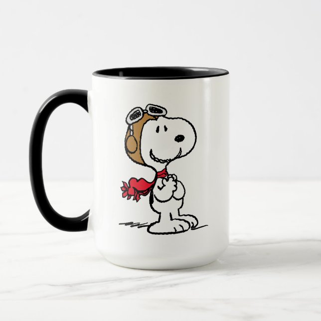Peanuts | Snoopy The Flying Ace Mug (Left)