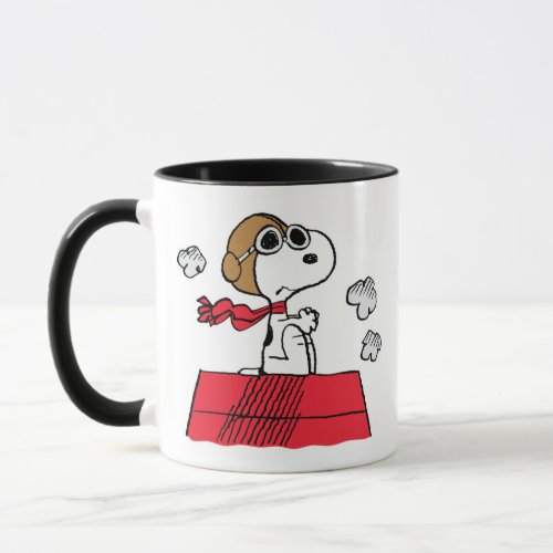 Peanuts  Snoopy the Flying Ace Mug