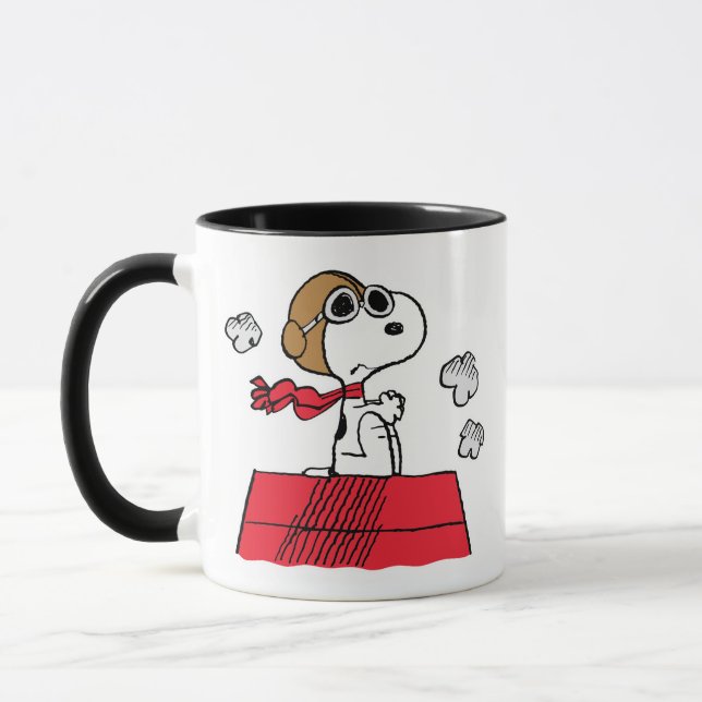 Peanuts | Snoopy the Flying Ace Mug (Left)