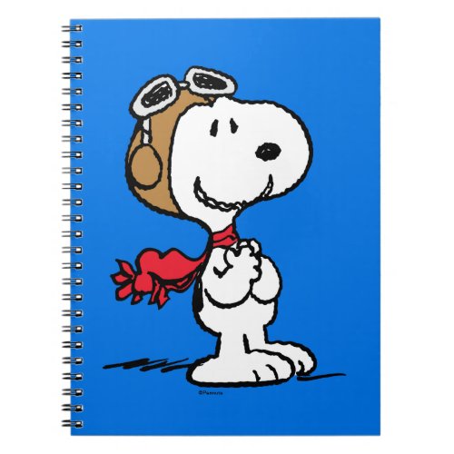 Peanuts  Snoopy The Flying Ace Notebook