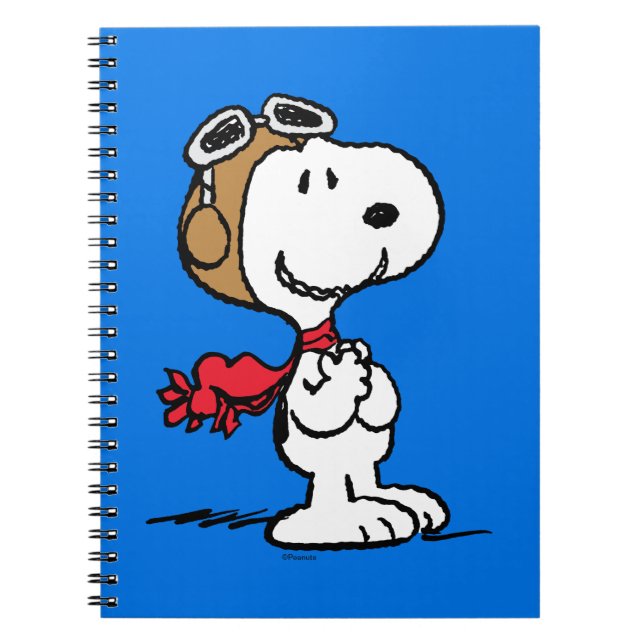 Peanuts | Snoopy The Flying Ace Notebook (Front)