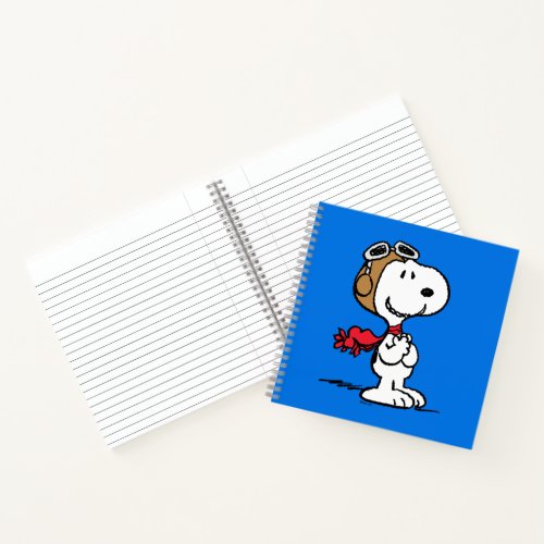 Peanuts  Snoopy The Flying Ace Notebook