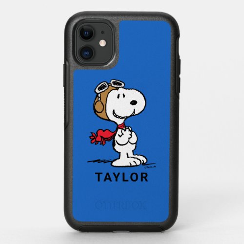 Peanuts  Snoopy The Flying Ace OtterBox Symmetry iPhone 11 Case