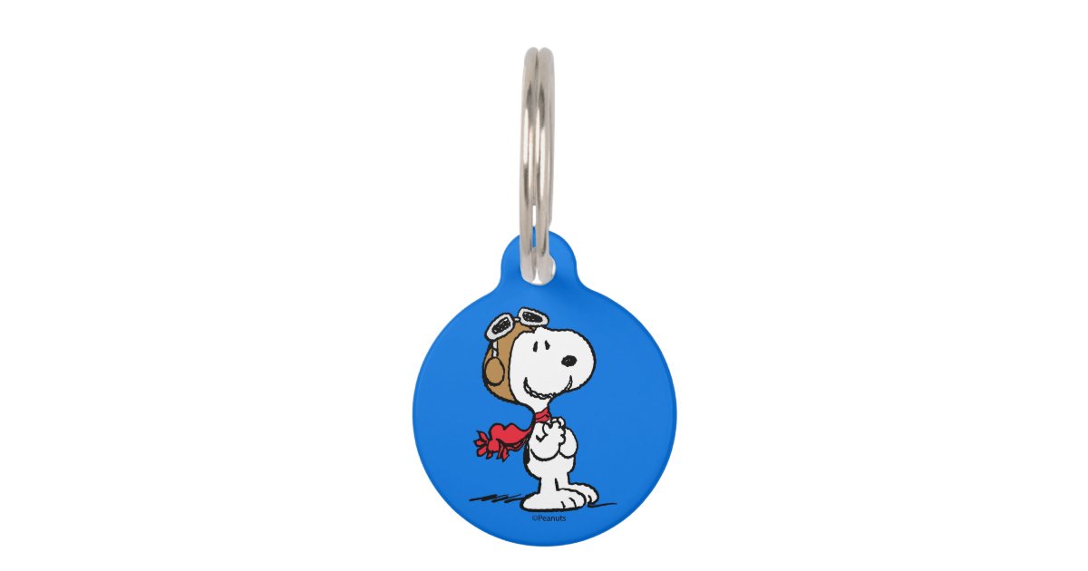 Peanuts Snoopy Red Baron Dog House Comic Strip Charlie Brown Round Metal  Sign
