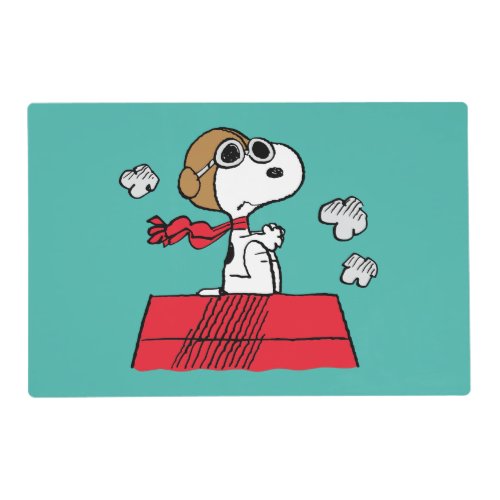 Peanuts  Snoopy the Flying Ace Placemat