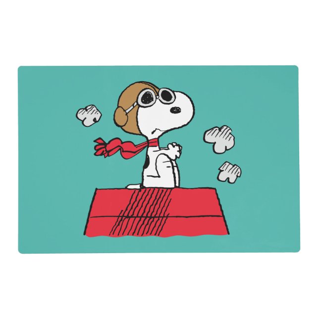 Peanuts | Snoopy the Flying Ace Placemat (Front)