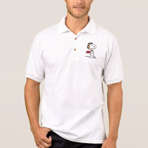 Peanuts | Snoopy The Flying Ace Polo Shirt