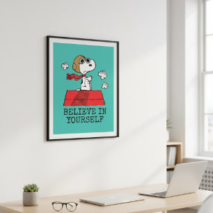Peanuts Snoopy the Flying Ace Poster