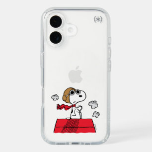 Peanuts   Snoopy the Flying Ace iPhone 16 Case
